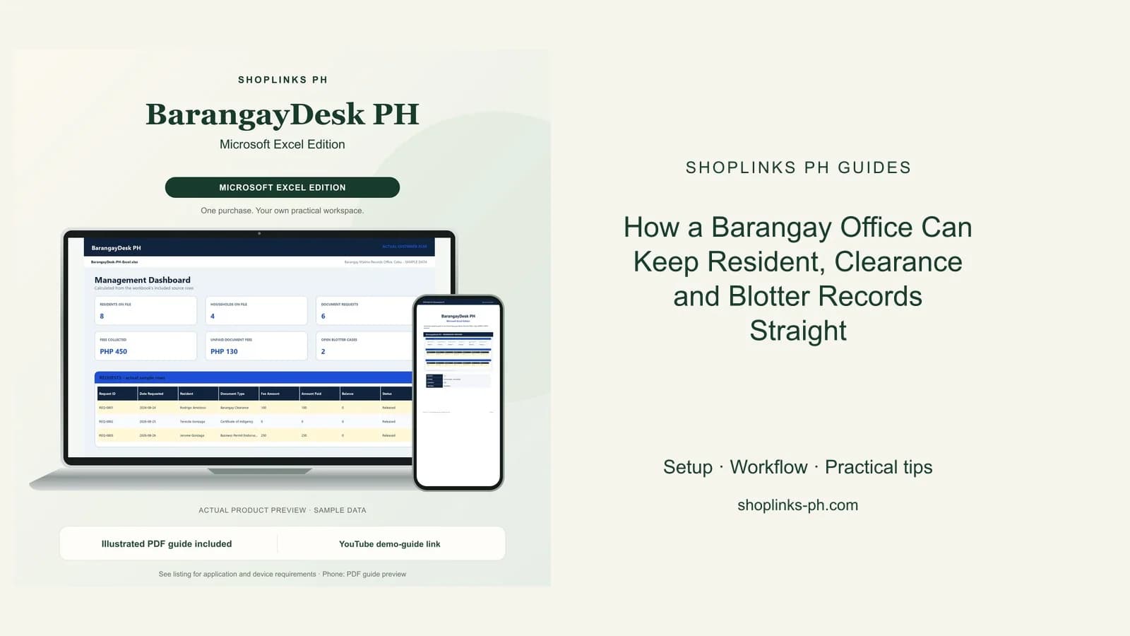 How a Barangay Office Can Keep Resident, Clearance and Blotter Records Straight cover
