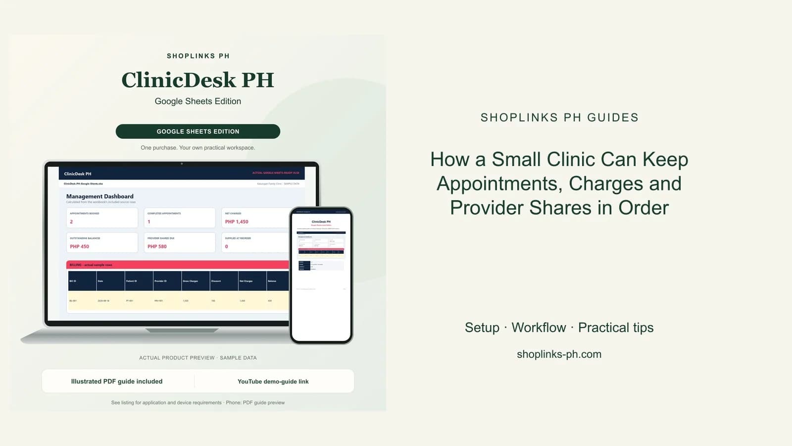 How a Small Clinic Can Keep Appointments, Charges and Provider Shares in Order cover