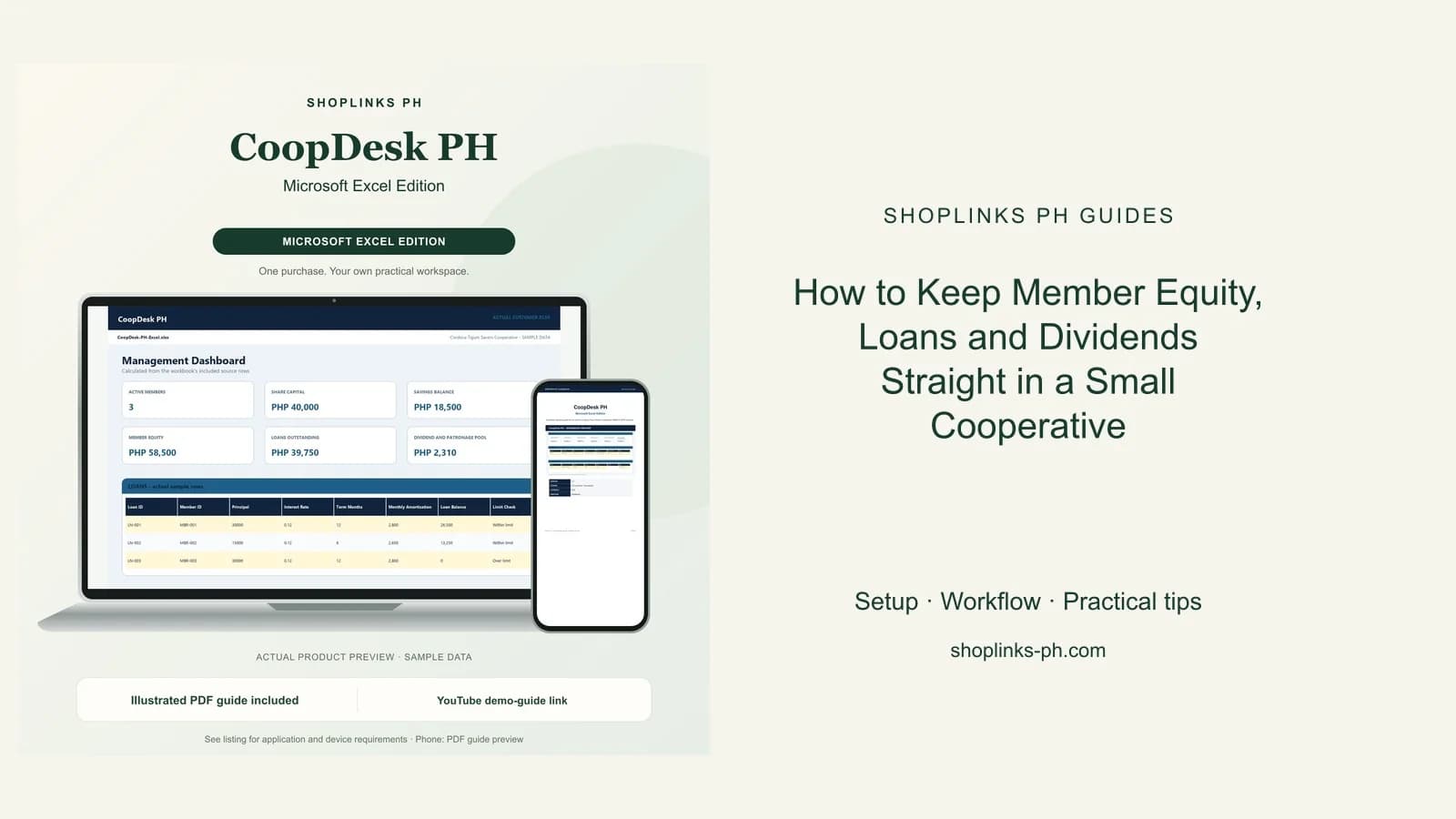 How to Keep Member Equity, Loans and Dividends Straight in a Small Cooperative cover