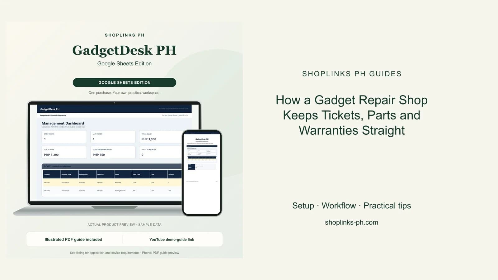 How a Gadget Repair Shop Keeps Tickets, Parts and Warranties Straight cover