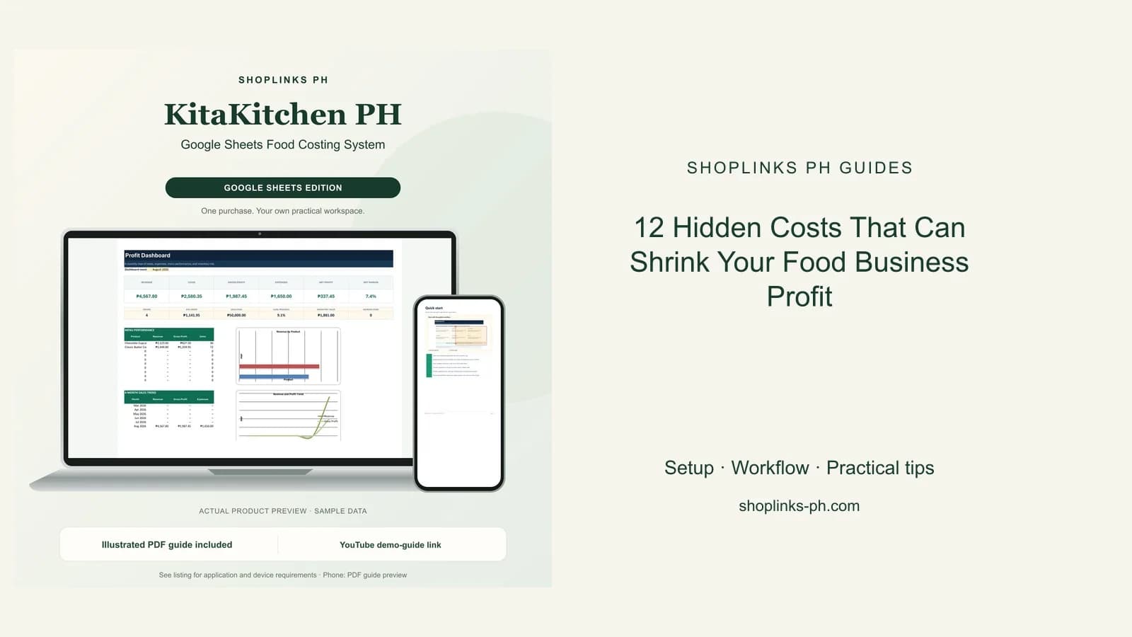 12 Hidden Costs That Can Shrink Your Food Business Profit cover