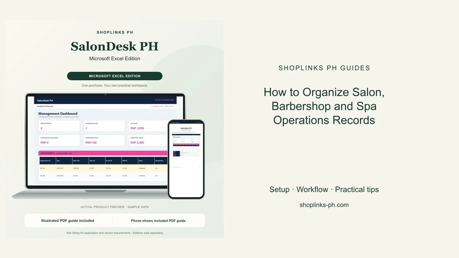 How to Organize Salon, Barbershop and Spa Operations Records cover