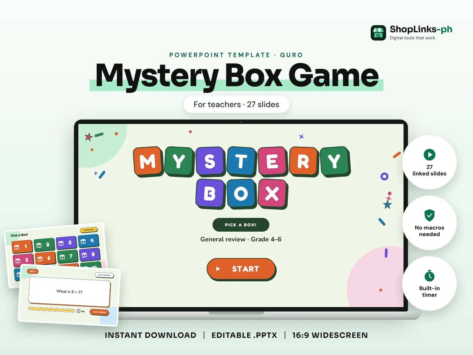 Mystery Box Game