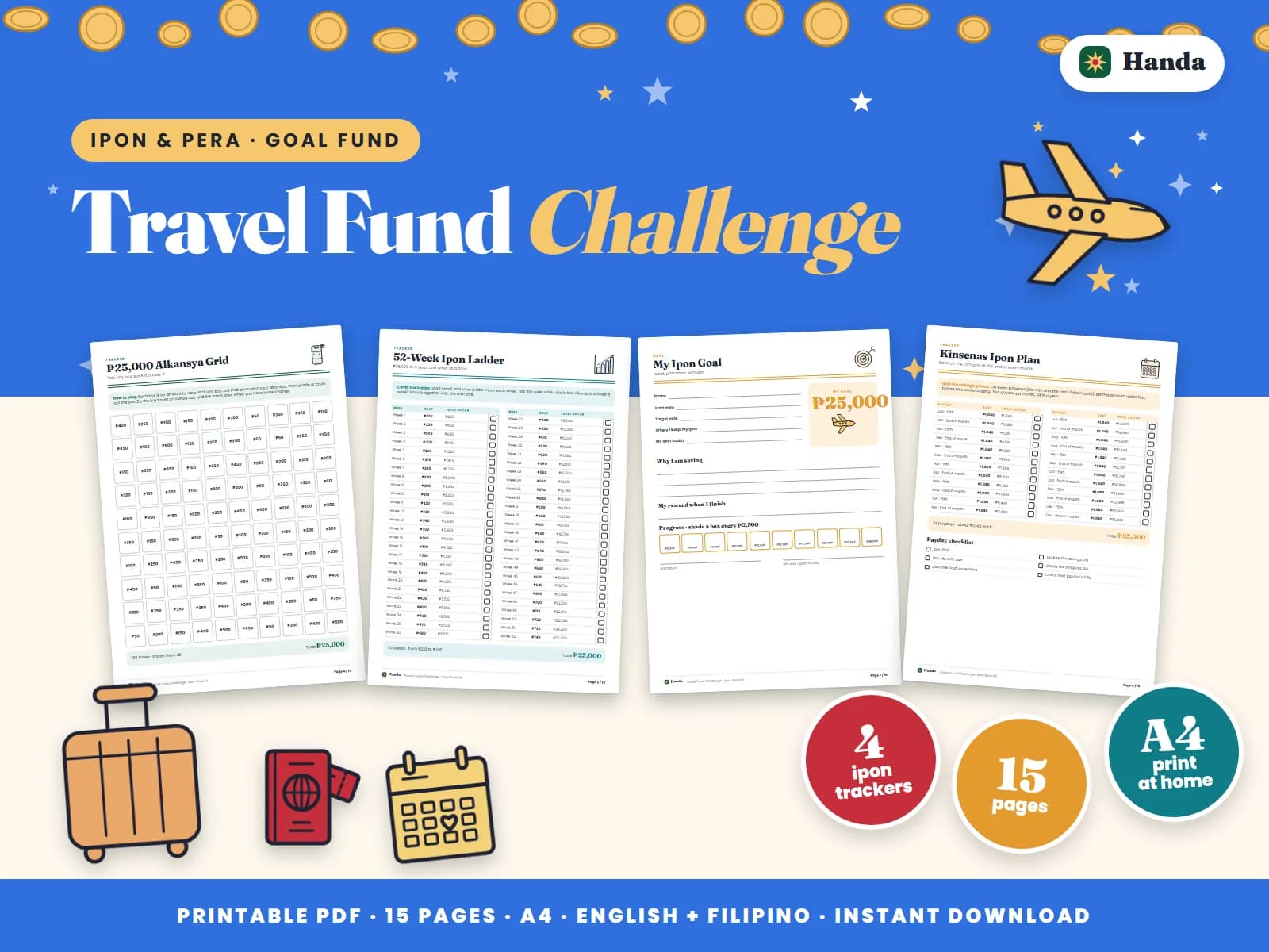 Save ₱25,000 for your next trip, with a trip budget planner.