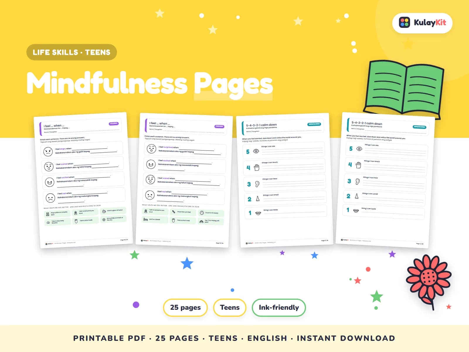 Charts, trackers, and values pages for growing kids.
