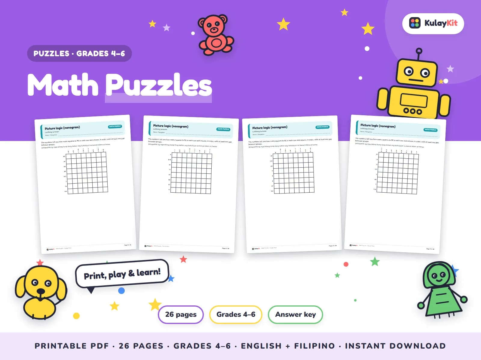 Brain games that make thinking fun.