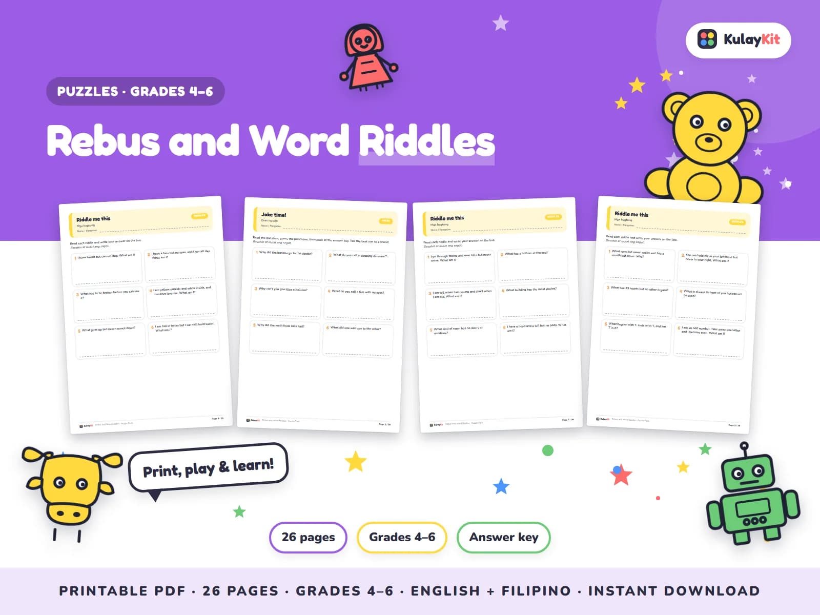 Brain games that make thinking fun.