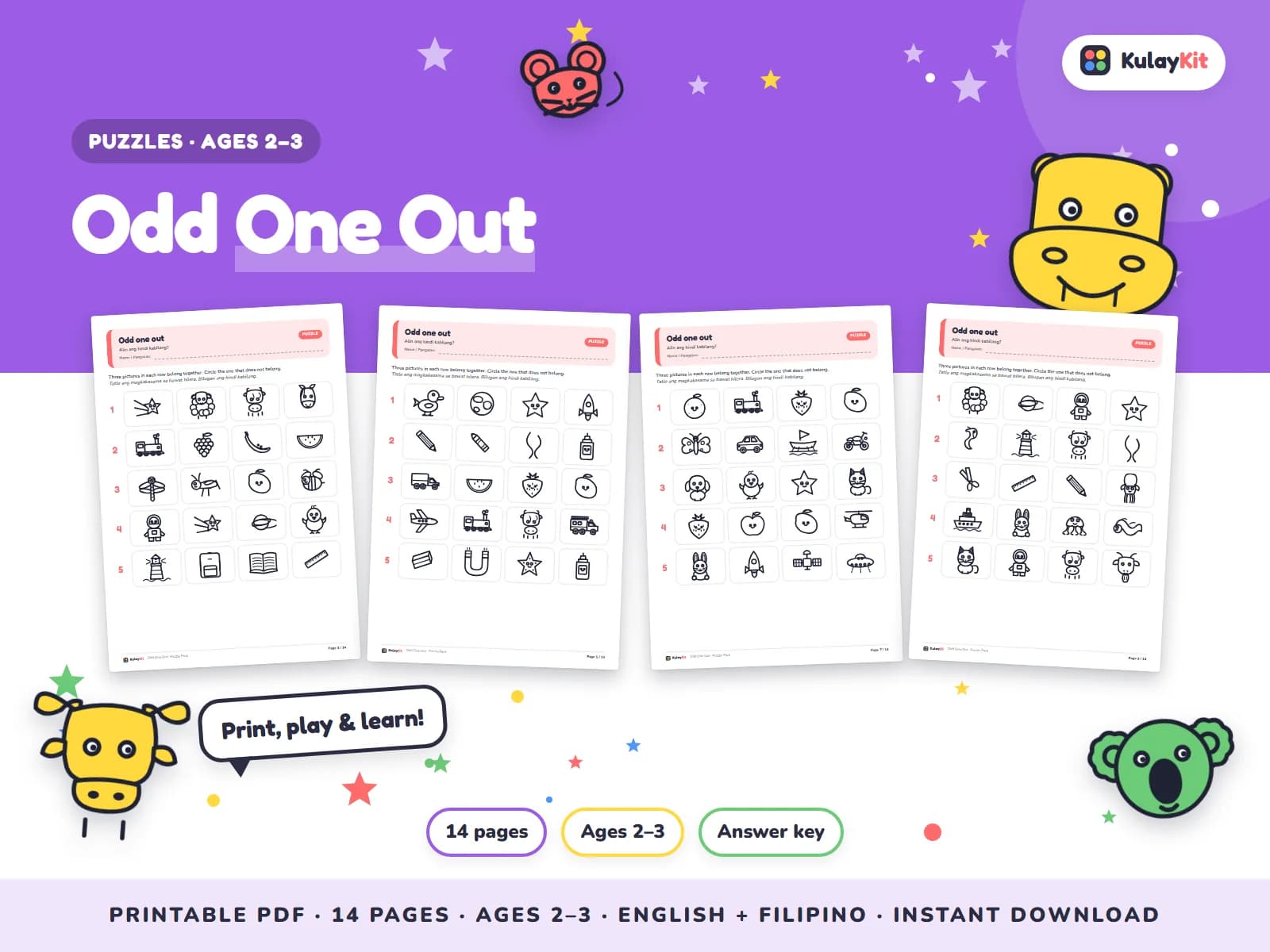 Brain games that make thinking fun.