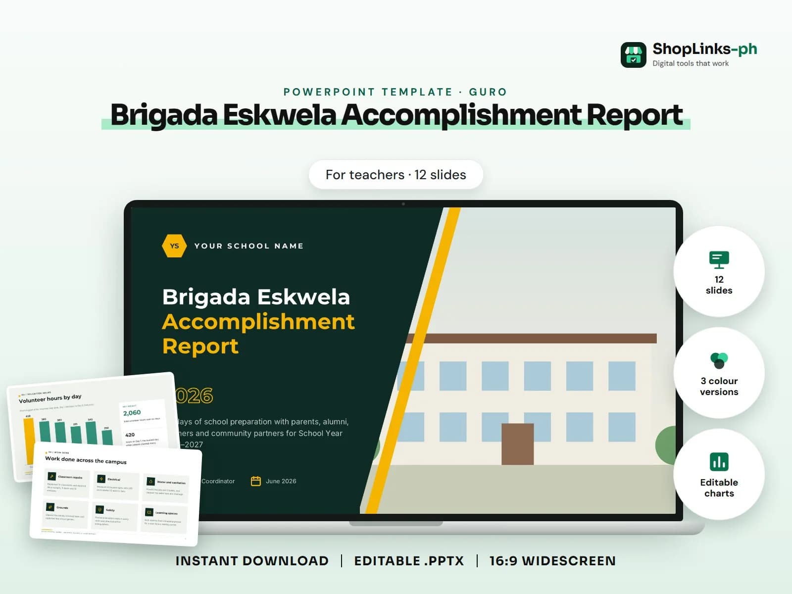 Brigada Eskwela Accomplishment Report