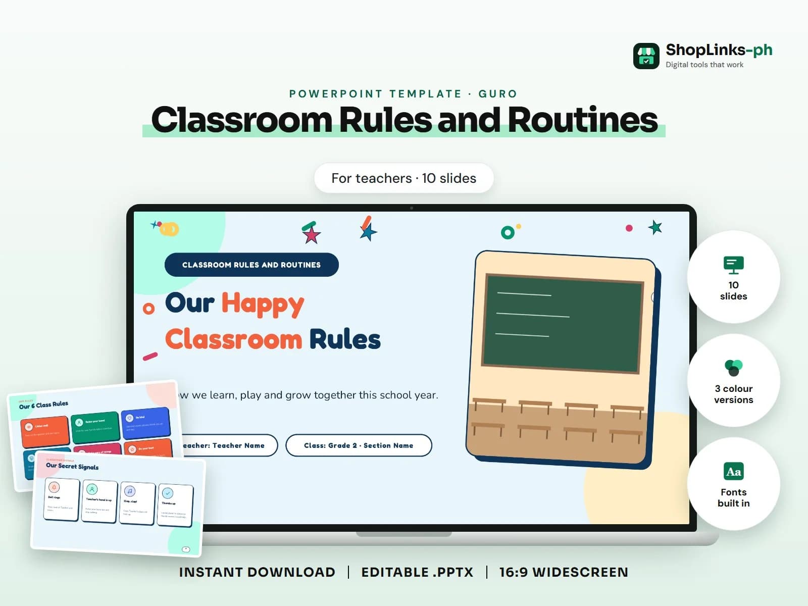 Classroom Rules and Routines