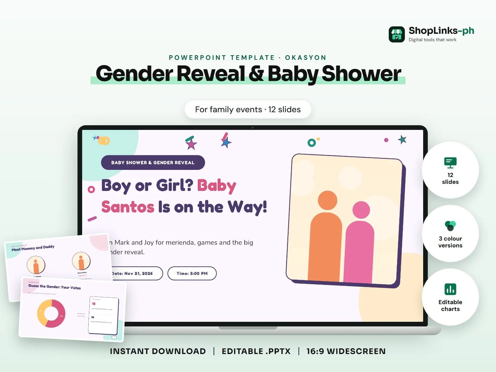 Gender Reveal & Baby Shower
