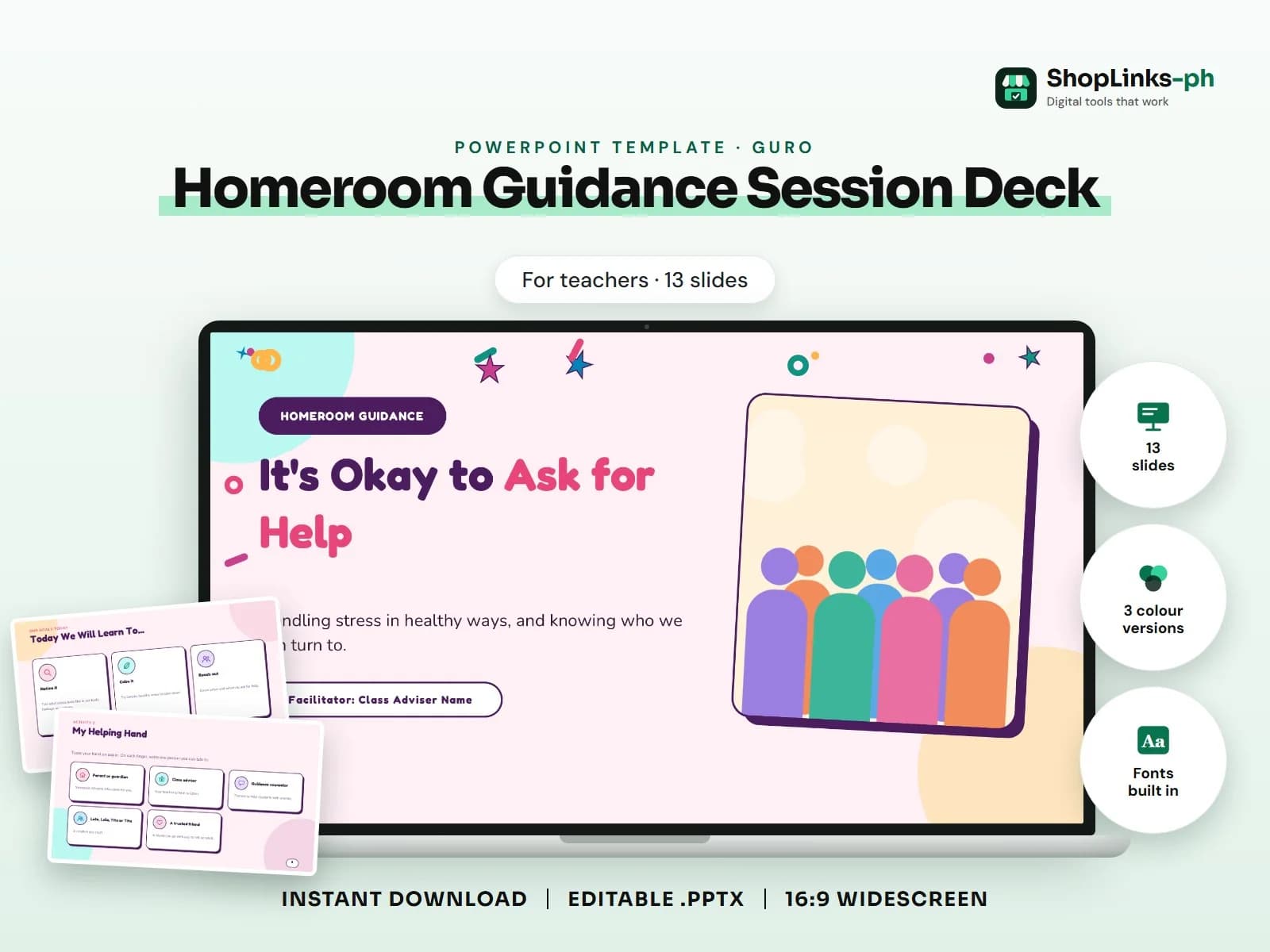 Homeroom Guidance Session Deck
