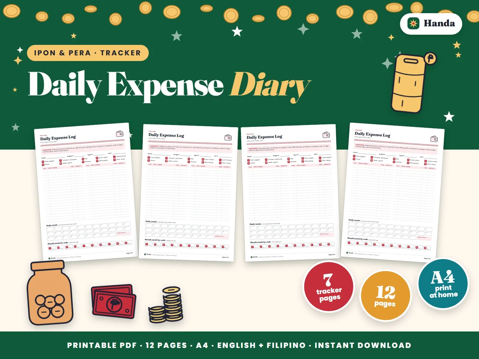 Thirty days of expense tracking to see where your money really goes.