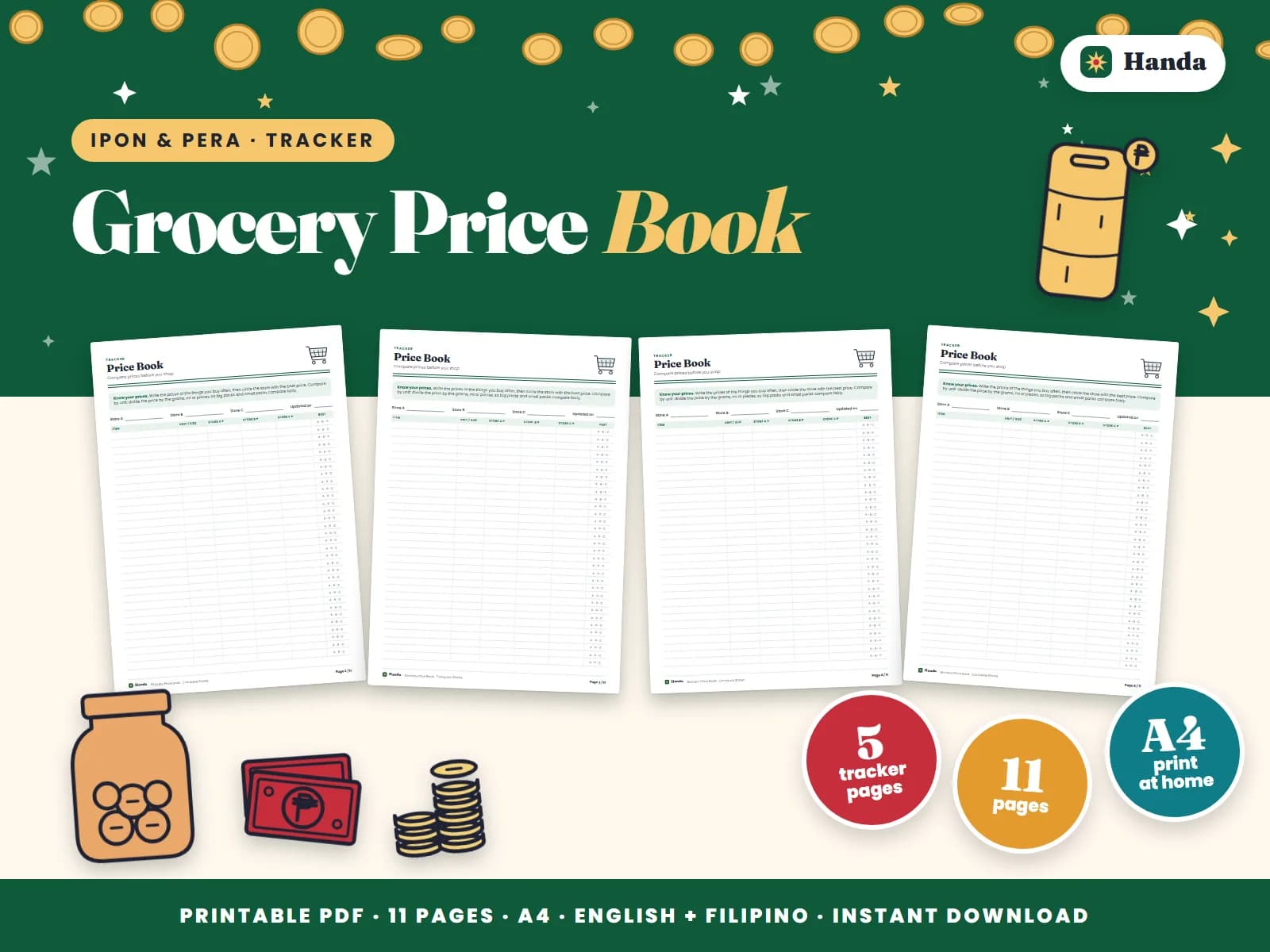 Compare prices across stores and always know the best deal.