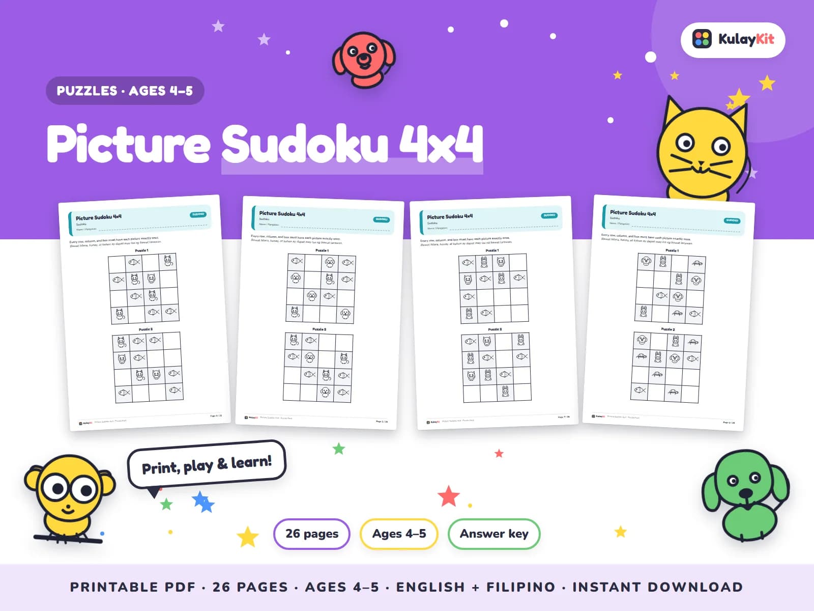 Brain games that make thinking fun.