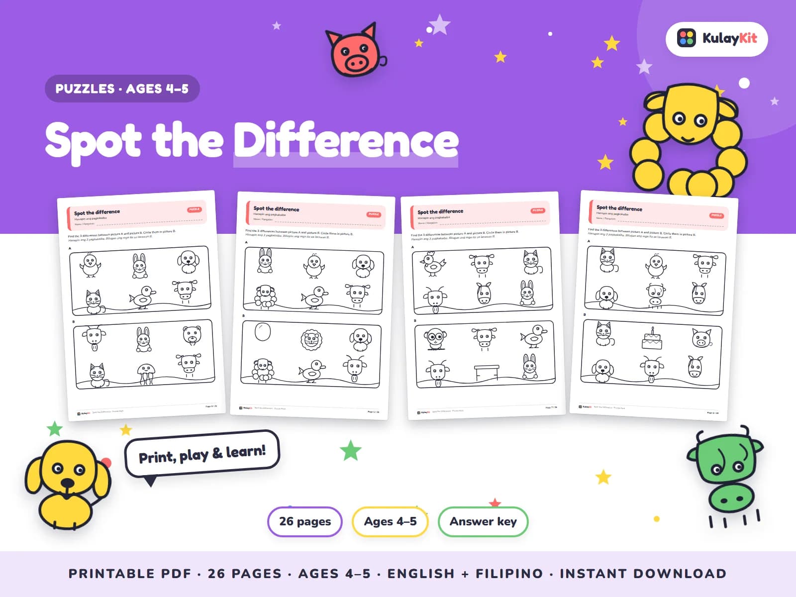 Brain games that make thinking fun.