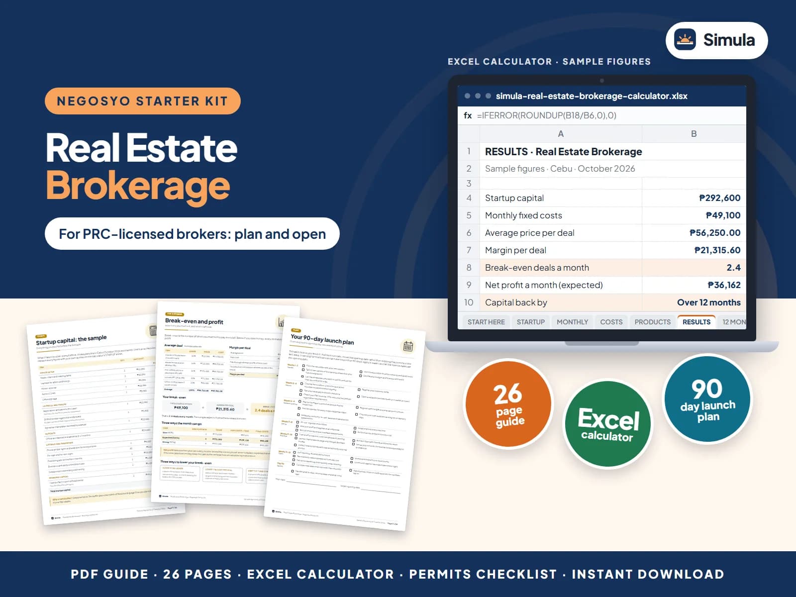 For PRC-licensed brokers: plan and open