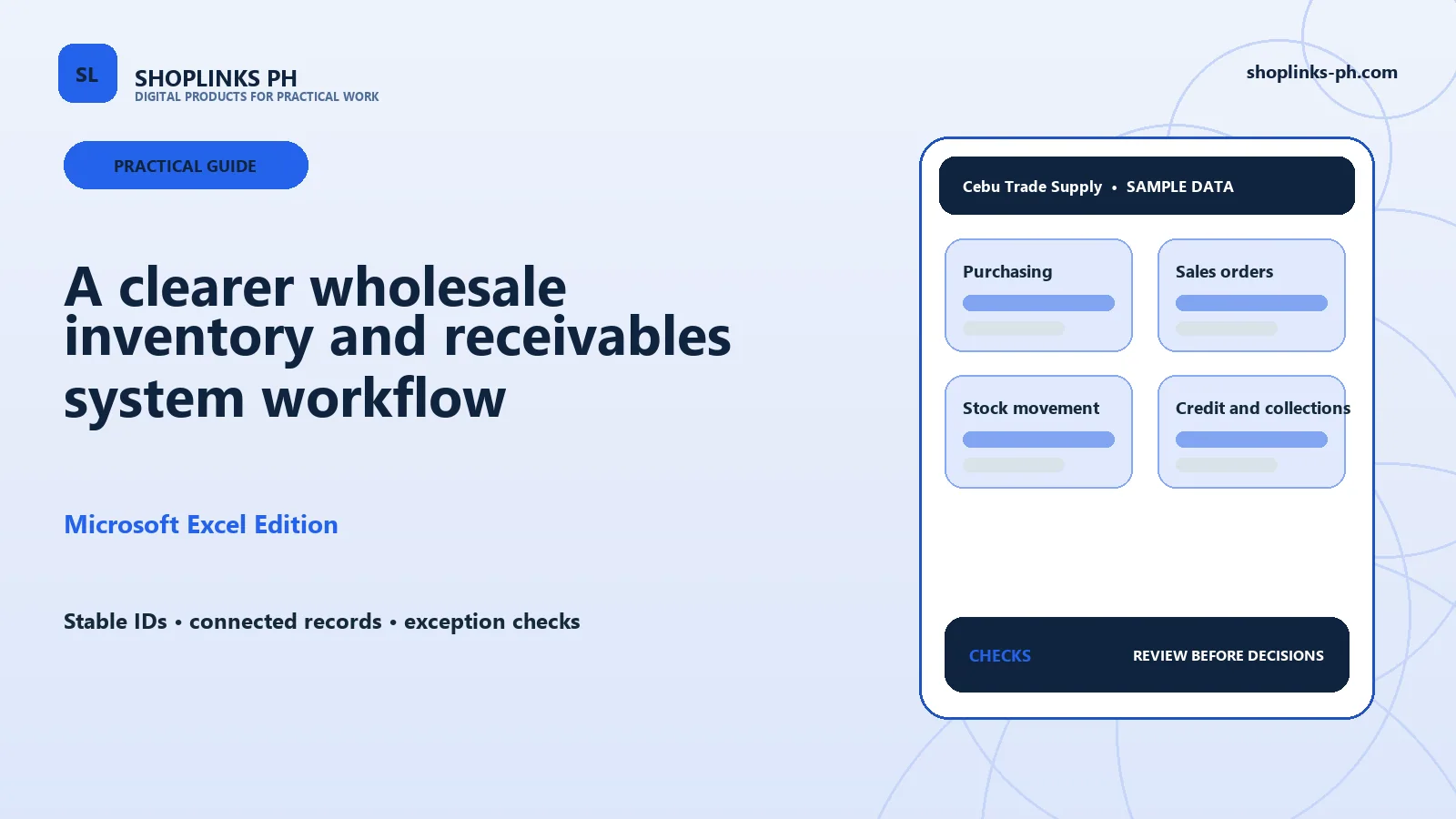 StockFlow PH: A Practical Operations Workflow